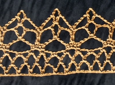 Collar Edging Pattern #8577