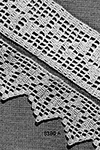Filet Crochet Edging and Insertion Pattern