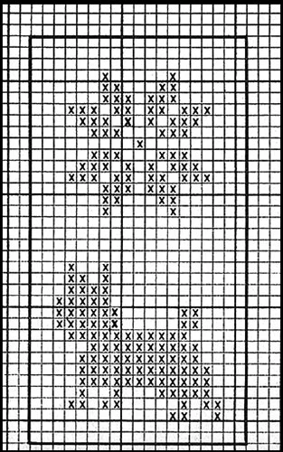 Mitten Pattern #515 chart