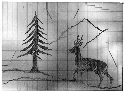 Scandinavian Sweater Pattern No. 5316 Chart