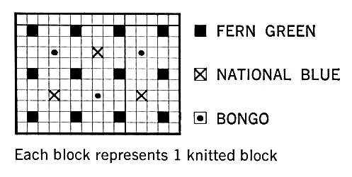 Block Pillow Pattern Chart
