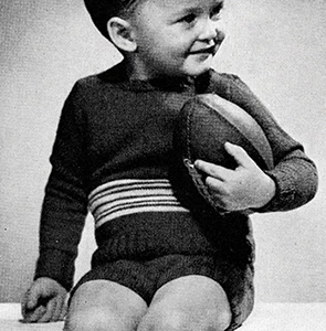 Boys 2-Piece Suit Pattern