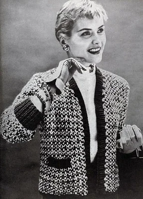 Cardigan Sweater Pattern No. 324