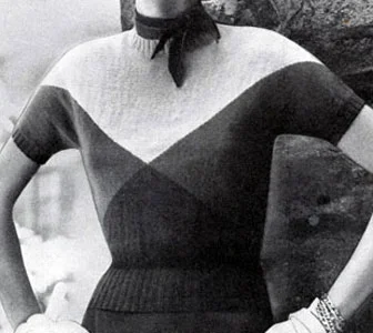 Tri-Color Sweater Pattern | Size 16