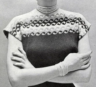 Music in the Air Sweater Pattern | Sizes  14, 16, 18