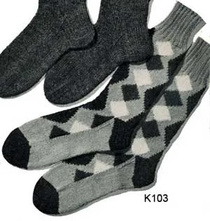 Men's Argyle Socks | No. K103