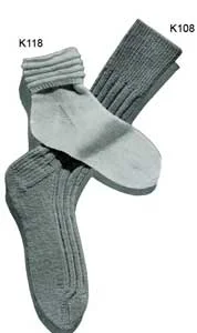 Men's Classic Rib Socks | No. K108