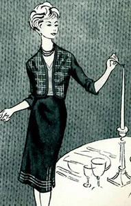 Straight Skirt Pattern #736-30