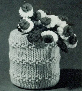 Flower Toilet Paper Topper Pattern