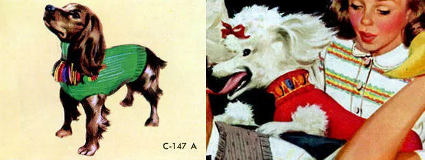 Punchinello Dog Sweater Pattern #C-147