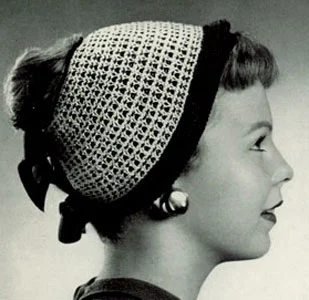 Chignon Cap Pattern #S-648
