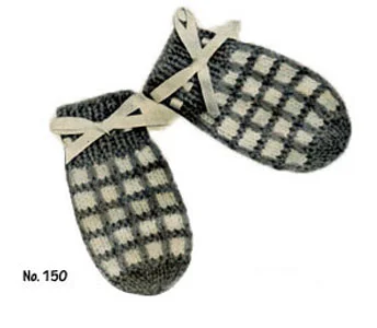 Infants to 6 Months Mittens Pattern #150