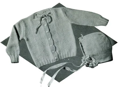 Cardigan & Hat Pattern #502