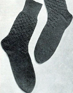 Men's Cross Pattern Socks Pattern #407