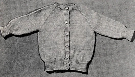 Raglan Cardigan Pattern #750