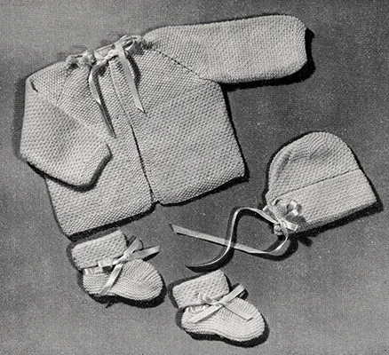 Baby Set Pattern #753