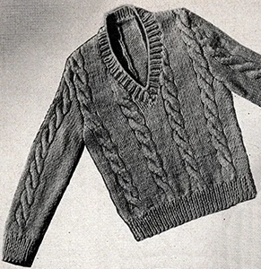 Cablestitch Slipover Pattern #761