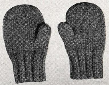 Mittens Pattern #764