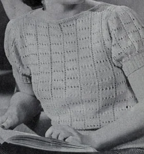 Giroux Duveen Blouse Pattern #3008