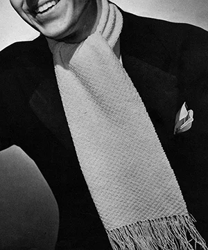 Man's Scarf Pattern #4003