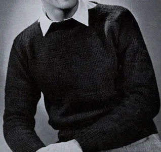 Extra Heavy Crew Neck Sweater Pattern