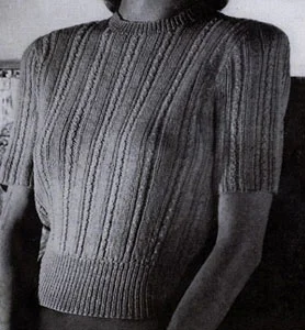 Fingering Fleece Pullover Pattern