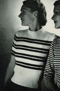 Striped Pullover Pattern No. 5303