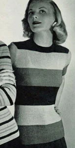 Multicolored Pullover Pattern No. 5310