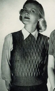 Sleeveless Pullover Pattern No. 5327