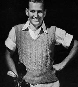 Newburgh Cable Stitch Slip-Over Pattern #3721