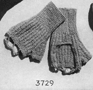 Golf Mittens Pattern #3729