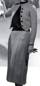 Suburban 3 Piece Modeen and Featherdown Suit Pattern