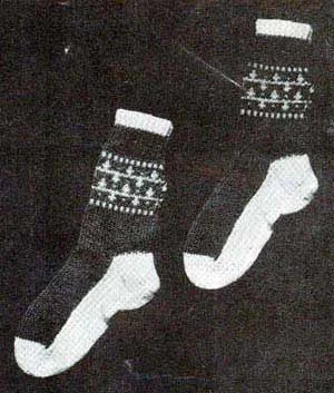 Youngster's Fair Isle Socks