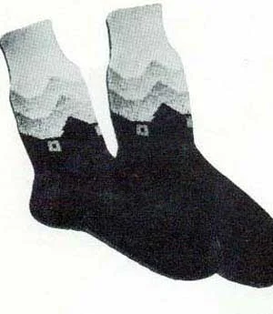 Man's Shaded Socks