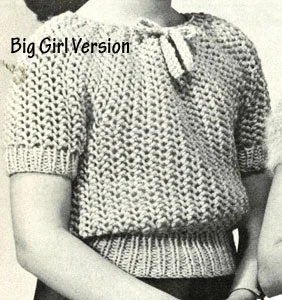 Bubble Blouses Pattern - big girl version