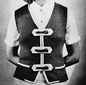 Tally Ho Vest Pattern #1125