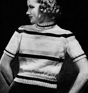 Blazer Sweater Pattern #1126