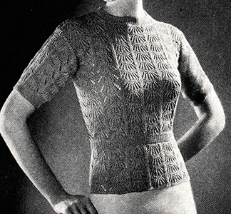Sea Shells Pullover Pattern #1130