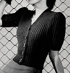 Grandstand Cardigan Pattern #1188