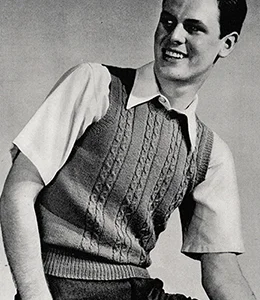 Forest Hills Vest Pattern #348