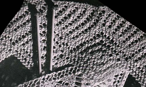 Knit Edging Pattern #8546
