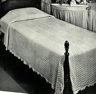 Reverie Bedspread Pattern #6038