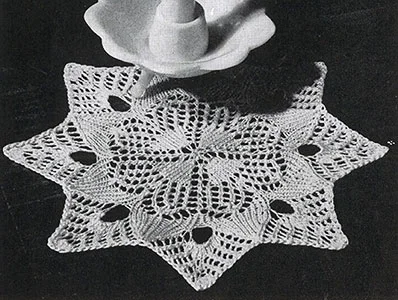 Starry Night Doily Pattern #7574