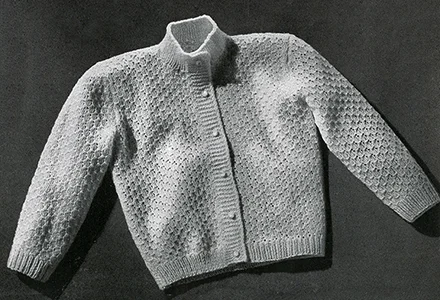 Baby Cardigan Pattern #5322