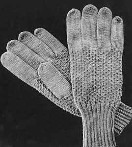 Men's Gloves Pattern #339