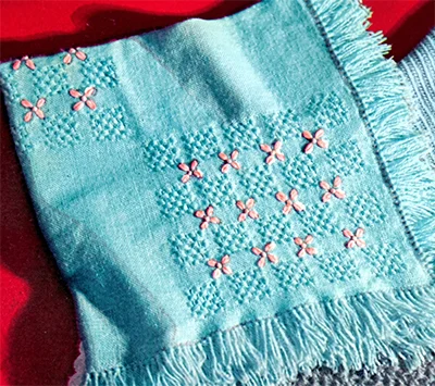 Knitted Block Cover Pattern #3114