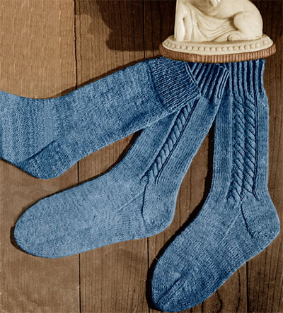 Four Needle Socks Pattern