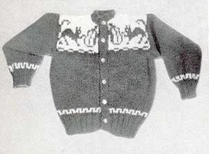 Hey Diddle-Diddle Cardigan Sweater Pattern