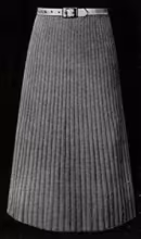 Narrow Ribbed Skirt Pattern