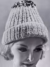 Sequinned Watch Cap Pattern